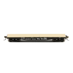 Intermountain HO 42' Fish Belly Flat Car Denver & Rio Grande