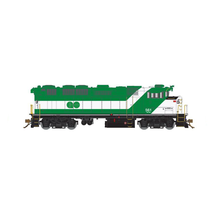 Rapido HO F59PH GO Transit "Phase 2" w/ DCC & Sound Spring Creek