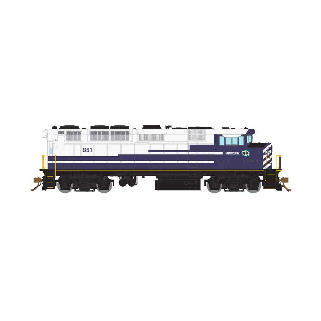 Rapido HO F59PH Metrolink "As Delivered" w/ DCC & Sound Spring Creek