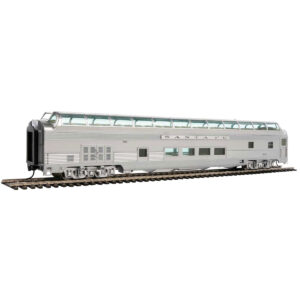 Walthers Proto HO 85' Budd Big Dome Bar Lounge Dormitory Santa Fe #60 "Business Train"