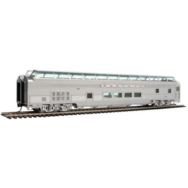Walthers Proto HO 85' Budd Big Dome Bar Lounge Dormitory Santa Fe #60 "Business Train"