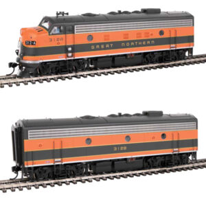 Walthers Proto HO F7A-B Great Northern w/ DCC & Sound