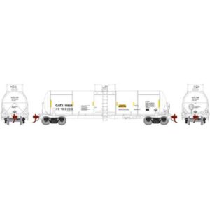 Athearn Genesis HO 20,000 Gallon Acid Tank Car GATX "White, Modern"