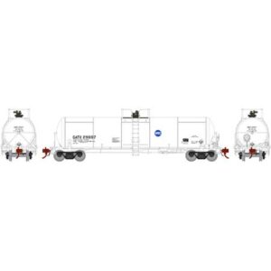 Athearn Genesis HO 20,000 Gallon Acid Tank Car GATX "White, Service Driven"
