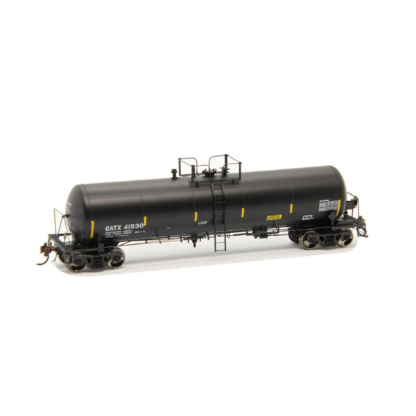 Athearn Genesis HO 20,000 Gallon General Service Tank Car GATX "Black, Modern"