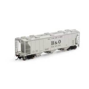 Athearn Genesis HO PS-2 2893 3-Bay Covered Hopper Baltimore & Ohio