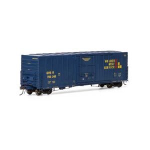 Athearn Genesis HO 50' PC&F Box Car Golden West Service "Rib Side w/ 10' 6" Door"