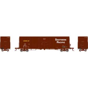 Athearn Genesis HO 50' PC&F Box Car Southern Pacific "Cushion Car, Riveted Side w/ 10' 6" Door"