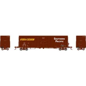 Athearn Genesis HO 50' PC&F Box Car Southern Pacific "Hydra Cushion, Riveted Side w/ 10' 6" Door"