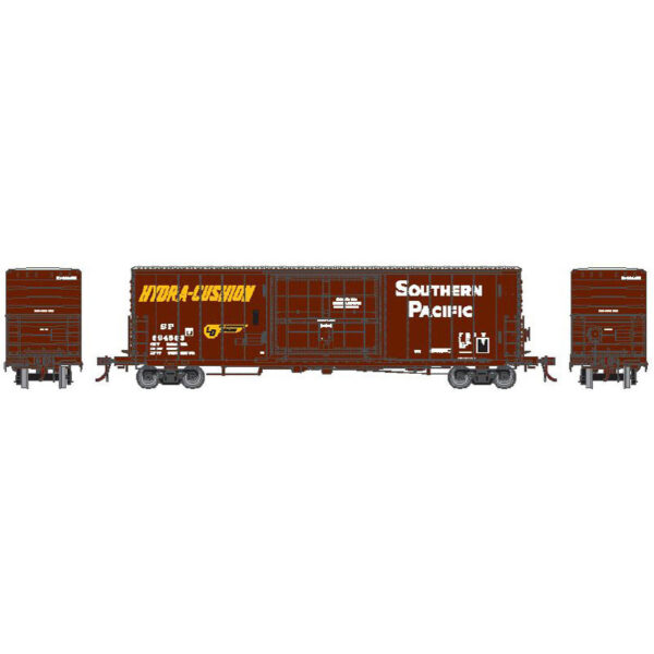Athearn Genesis HO 50' PC&F Box Car Southern Pacific "Hydra Cushion, Riveted Side w/ 14' Door"