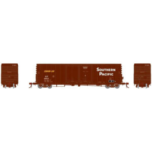 Athearn Genesis HO 50' PC&F Box Car Southern Pacific "Cushion Car, Riveted Side w/ 8' & 8' Landis Doors"