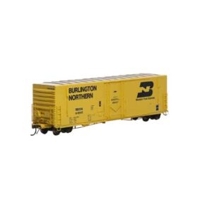 Athearn Genesis HO 50' PC&F Box Car Western Fruit Express "Faded Burlington Northern, Welded Side w/ 10' Door"