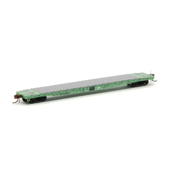 BLMA N 60' GSC Flat Car Missouri Pacific "Maintenance of Way"