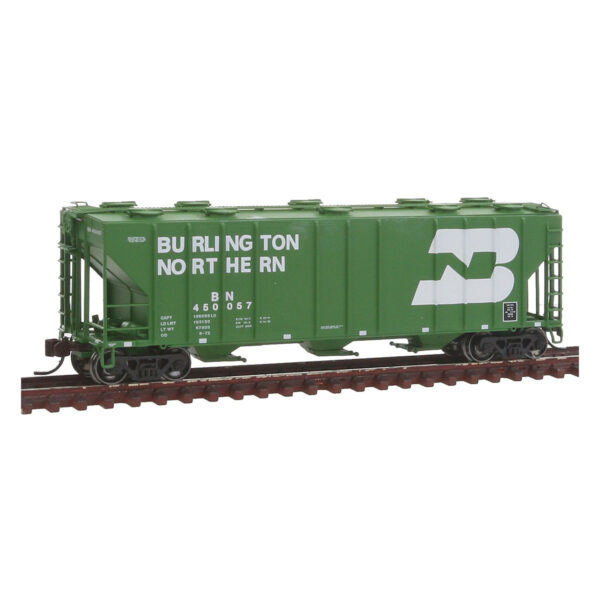 BLMA N PS 4000 Covered Hopper Burlington Northern "Green"