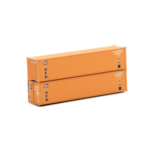 Jacksonville Terminal N 40' Standard Height (8'6") 2-P-36-P-2 Wave Corrugated Panel Side Container NYK