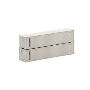 Jacksonville Terminal N 40' Standard Height (8'6") 2-P-36-P-2 Wave Corrugated Panel Side Container Sealand