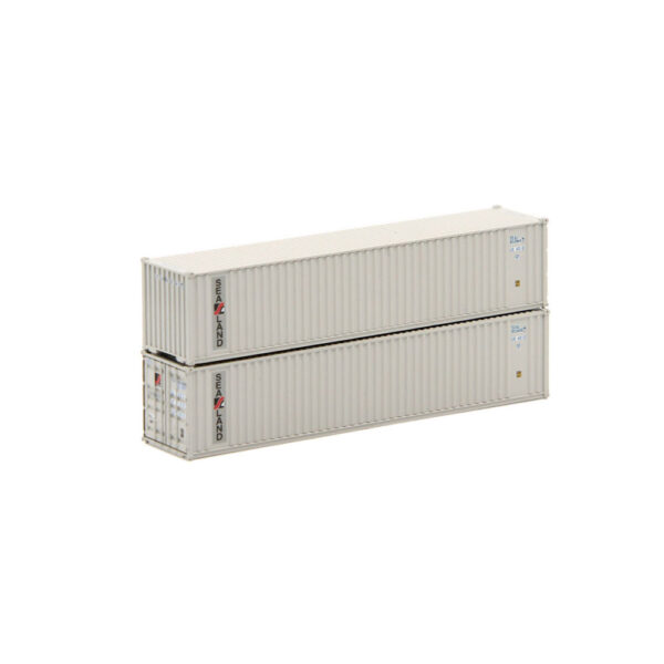 Jacksonville Terminal N 40' Standard Height (8'6") 2-P-36-P-2 Wave Corrugated Panel Side Container Sealand