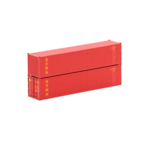Jacksonville Terminal N 40' Standard Height (8'6") 3-P-42-P-3 Square Corrugated Panel Side Container XTRA