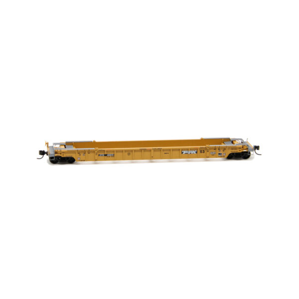 Jacksonville Terminal N 53' NSC Well Car TTX "17 Post Version, 3 Yellow Conspicuity Stripes"