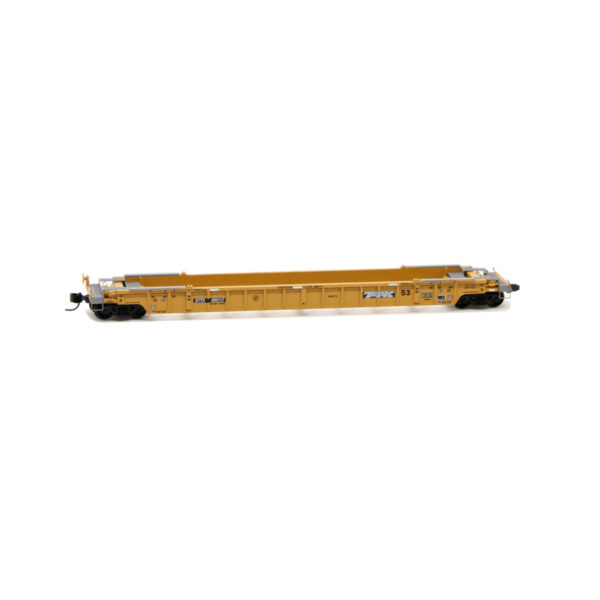 Jacksonville Terminal N 53' NSC Well Car TTX "17 Post Version, 3 Silver Conspicuity Stripes"