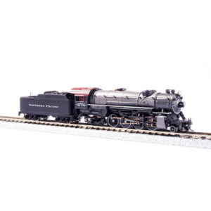 Broadway Limited Paragon 4 N 2-8-2 Heavy Mikado Steam Locomotive Northern Pacific "Gray Boiler" w/ DCC & Sound