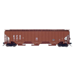 Intermountain HO Pullman Standard 4750 Covered Hopper Kansas City Southern