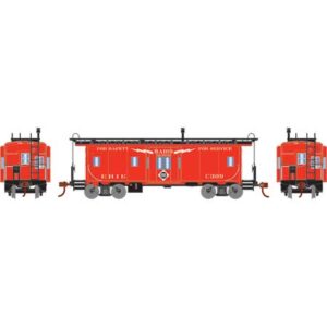 Athearn Roundhouse HO Bay Window Caboose Erie