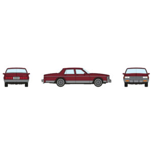 Rapido HO Chevrolet Caprice Sedan Dark Red