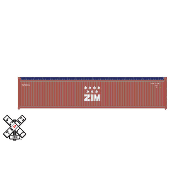 Scale Trains HO 40’ Tarp Topped Container Zim