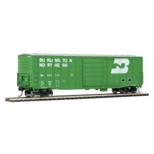 Walthers Mainline HO 50' Waffle Side Box Car Burlington Northern