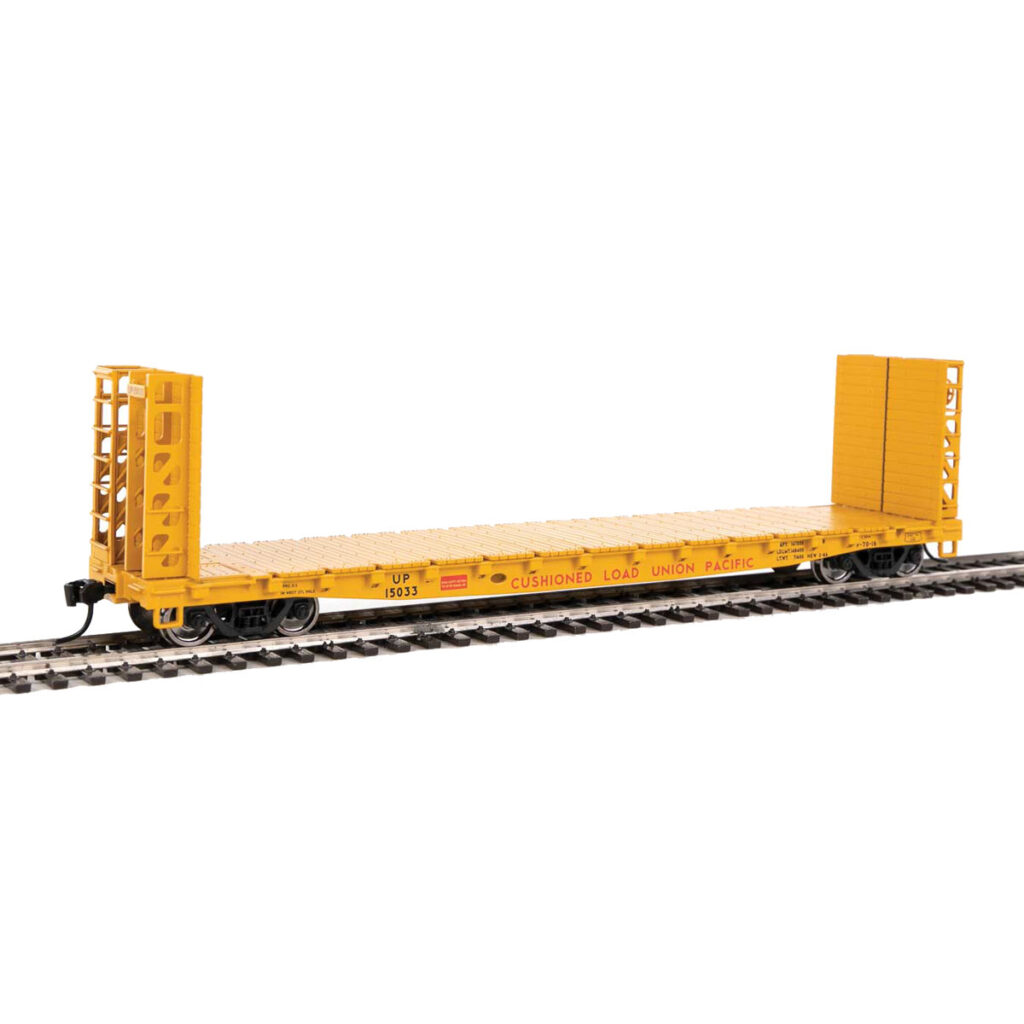 Wagon De Fret H0 - Walthers 53' GSC Flatcar - Union Pacific - NEUF - Échelle 1:87