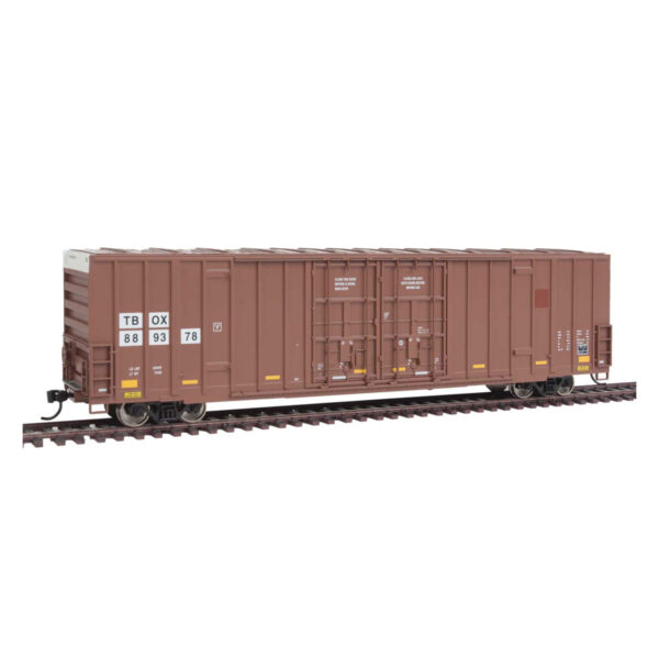 Walthers Mainline HO 60' High Cube Box Car TTX "Brown"