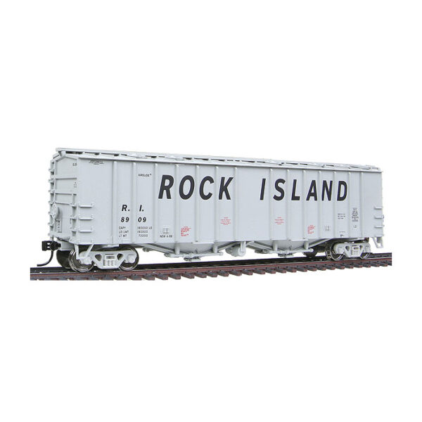 Walthers Gold Line HO Airslide Covered Hopper Rock Island