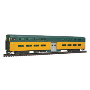 Walthers Proto HO 85' Pullman Standard Bi-Level Commuter Cab Chicago Northwestern