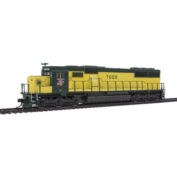 Walthers Mainline HO SD50 Chicago Northwestern "Zito Yellow" w/ DCC & Sound