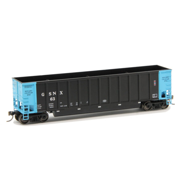 Intermountain HO 14 Panel Bethgon Coalporter Gulf States Utilities "GSNX Blue Ends, Double Rotary"