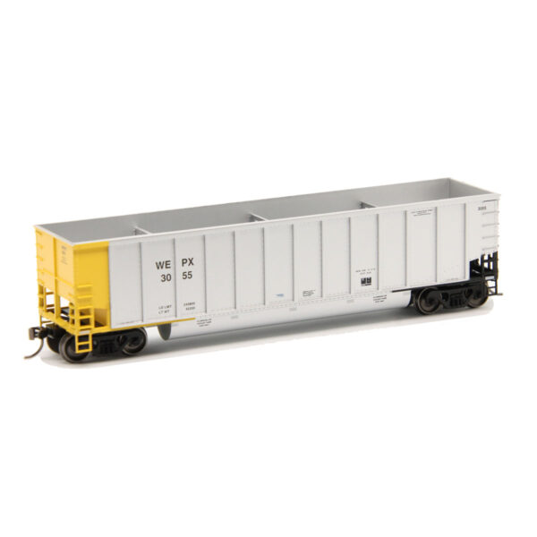 Intermountain HO 14 Panel Bethgon Coalporter Wisconsin Electric Power “WEPX, Yellow End” 6 Packs