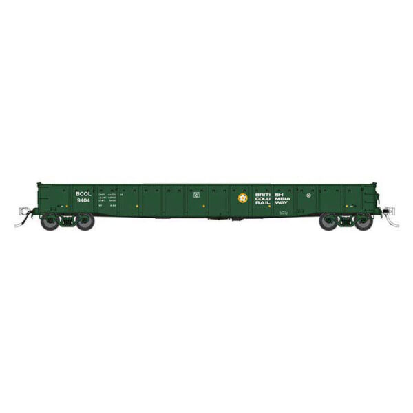 Rapido HO 52' 6" Mill Gondola British Columbia Railway "Dogwood"
