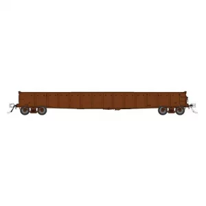 Rapido HO 52' 6" Mill Gondola Undecorated "Brown"