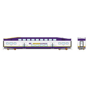 Rapido HO BiLevel Commuter Coach West Coast Express Vancouver "Series IV Coach"