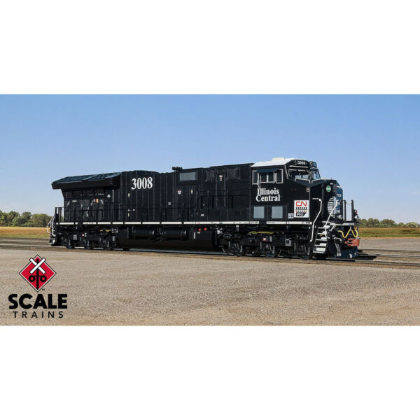 Scale Trains HO Rivet Counter ET44 Canadian National "Illinois Central Heritage" #3008
