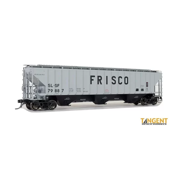 Tangent HO PS-2CD 4750 Covered Hopper Frisco "6-1977"