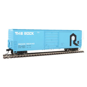 Walthers Mainline HO 50' Evans Smooth Side Box Car Rock Island "Blue"