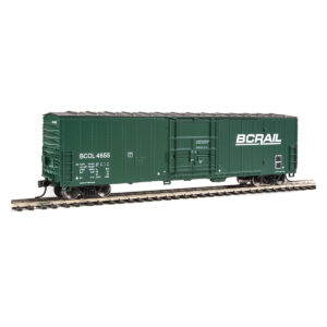 Walthers Mainline HO 50' FGE Insulated Box Car British Columbia Railway "Simplified"