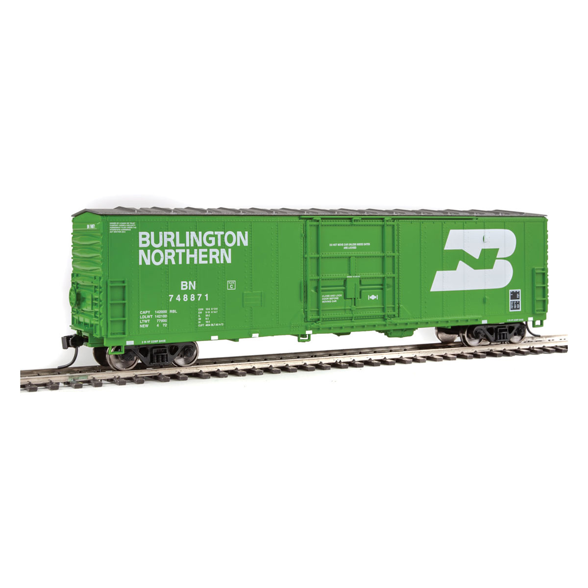 Walthers Mainline HO 50' FGE Insulated Box Car Burlington Northern