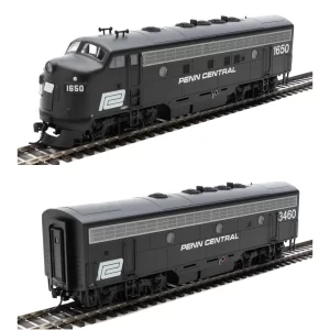 Walthers Mainline HO F7A-B Penn Central w/ DCC & Sound