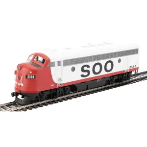 Walthers Mainline HO F7A Soo Line w/ DCC & Sound