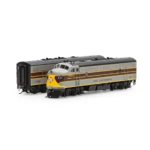 Athearn Genesis HO F7A&B Set Erie Lackawanna "Freight" w/ DCC & Sound