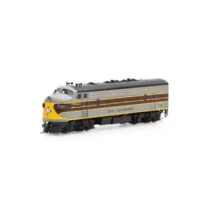 Athearn Genesis HO F7A Erie Lackawanna "Freight" w/ DCC & Sound