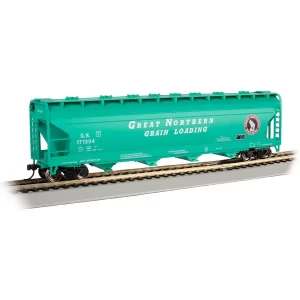 Bachmann HO 56' ACF Covered Hopper Great Northern "Glacier Green"